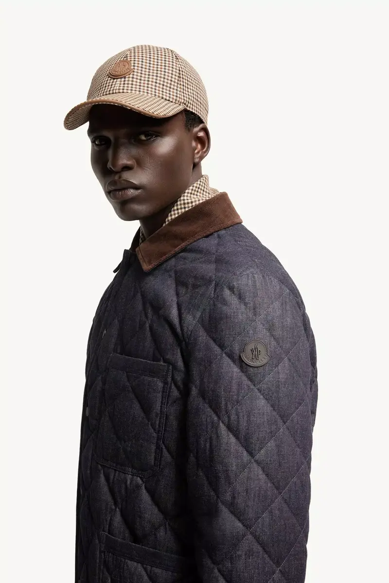 Moncler Kryen Diamond Quilted Denim Down Shirt Jacket | Thumbnail 4 Moncler Kryen Diamond Quilted Denim Down Shirt Jacket | Thumbnail 4