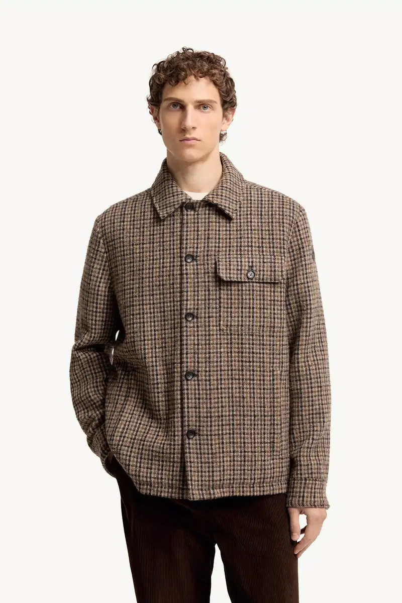 Moncler Norfol Wool Blend Down Shirt Jacket | Thumbnail 5 Moncler Norfol Wool Blend Down Shirt Jacket | Thumbnail 5