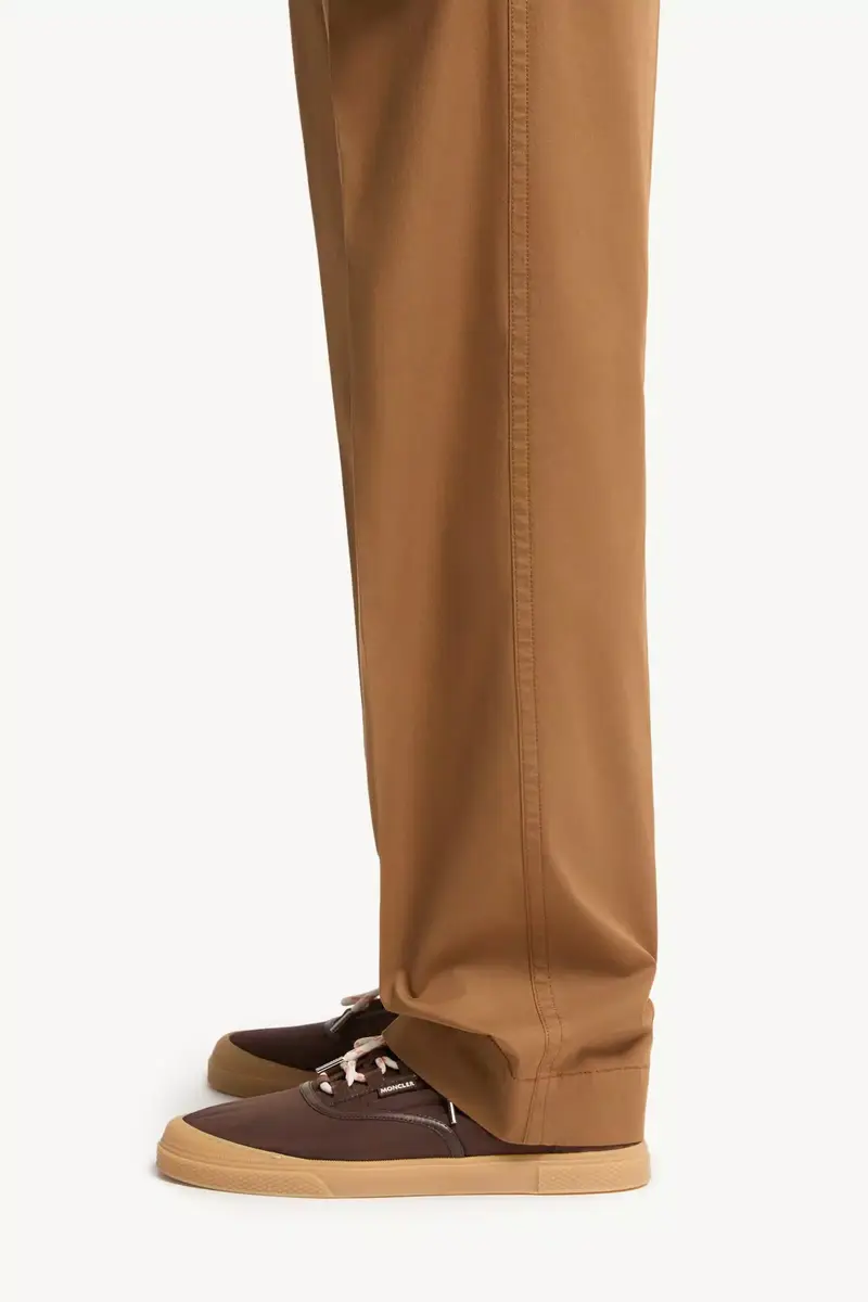 Moncler Tailored Cotton Pants | Thumbnail 4 Moncler Tailored Cotton Pants | Thumbnail 4