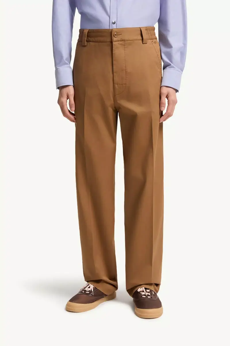 Moncler Tailored Cotton Pants | Thumbnail 5 Moncler Tailored Cotton Pants | Thumbnail 5