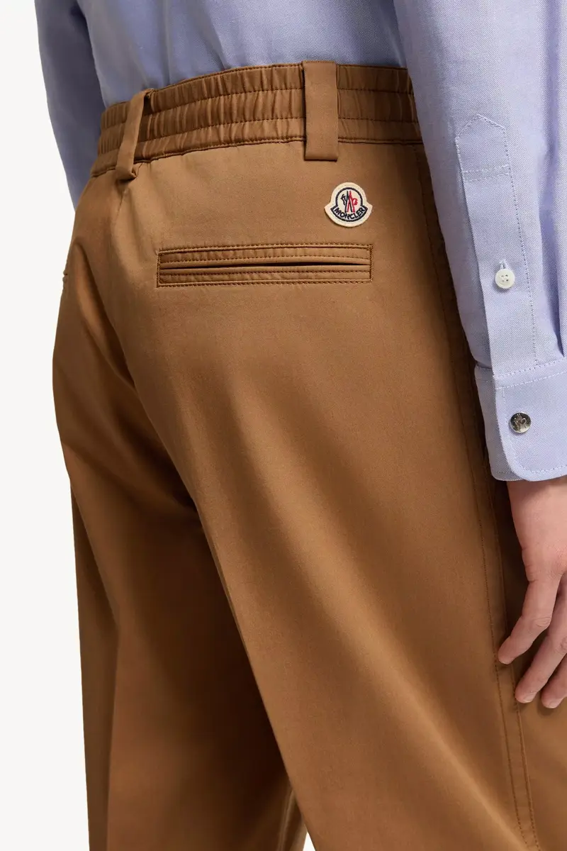 Moncler Tailored Cotton Pants | Thumbnail 7 Moncler Tailored Cotton Pants | Thumbnail 7