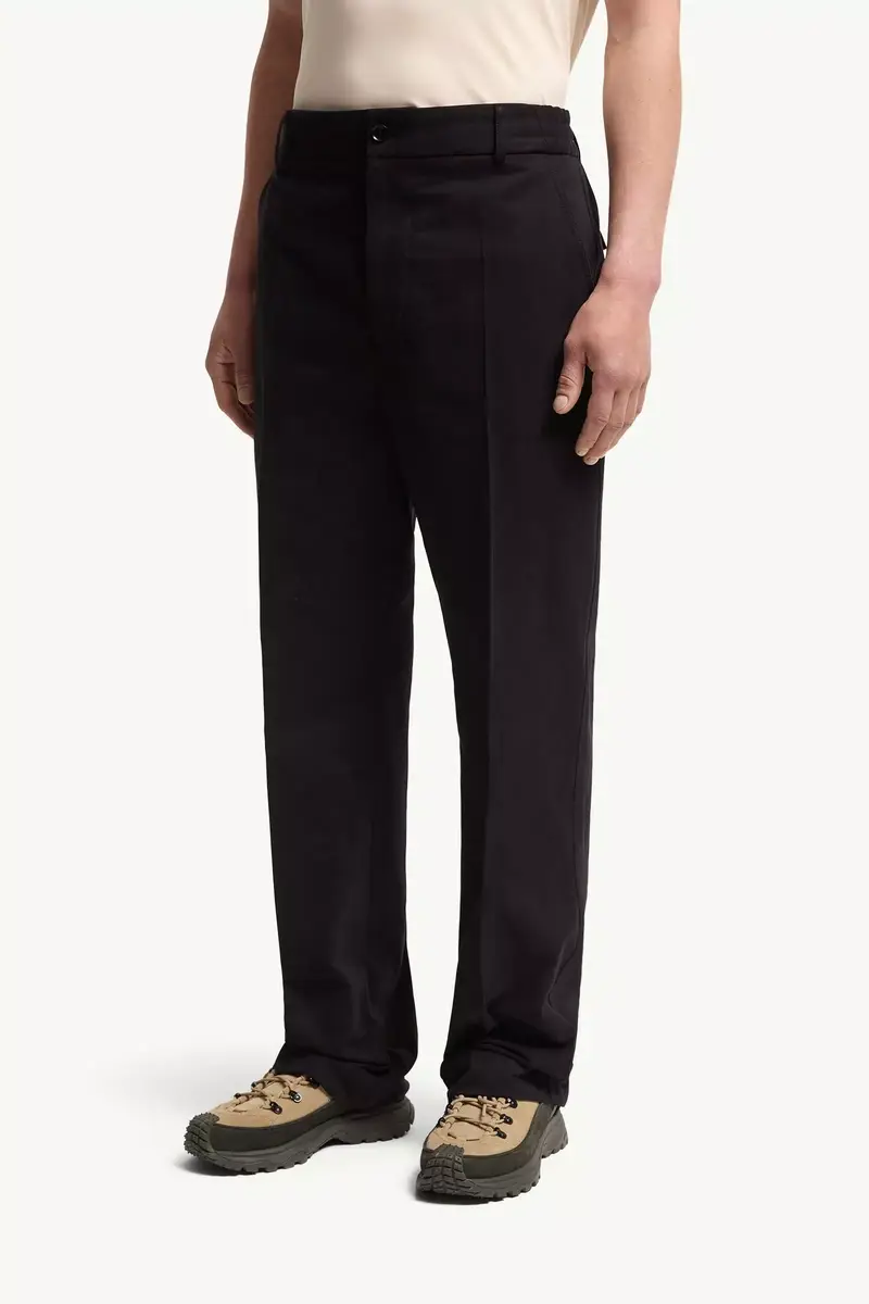 Moncler Tailored Cotton Pants | Thumbnail 4 Moncler Tailored Cotton Pants | Thumbnail 4