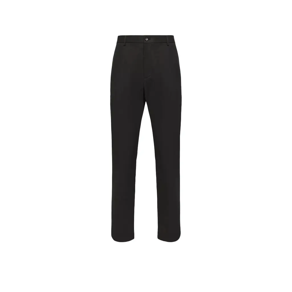 Technical Cotton Blend Pants