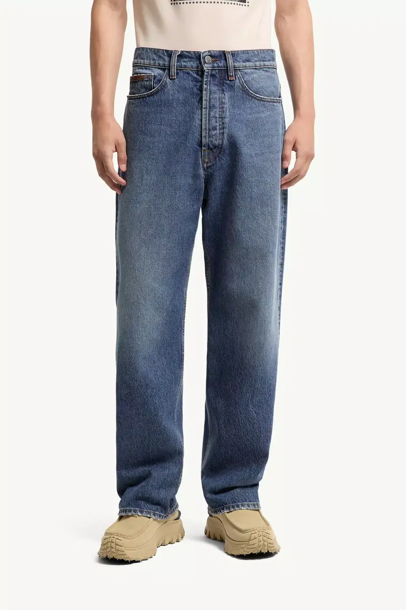 Moncler Straight Leg Denim Jeans | Thumbnail 5