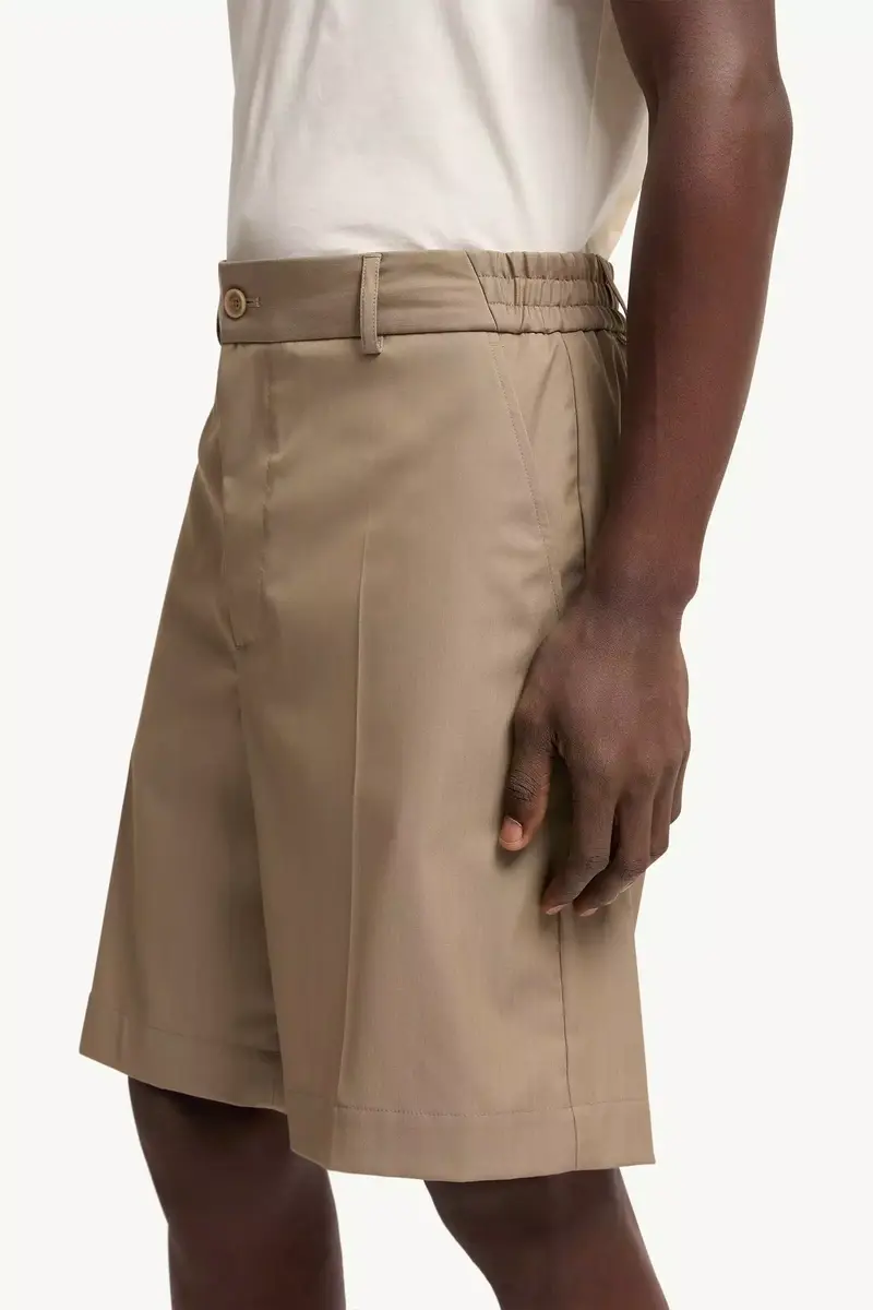 Moncler Wool Blend Gabardine Bermuda Shorts | Thumbnail 3 Moncler Wool Blend Gabardine Bermuda Shorts | Thumbnail 3