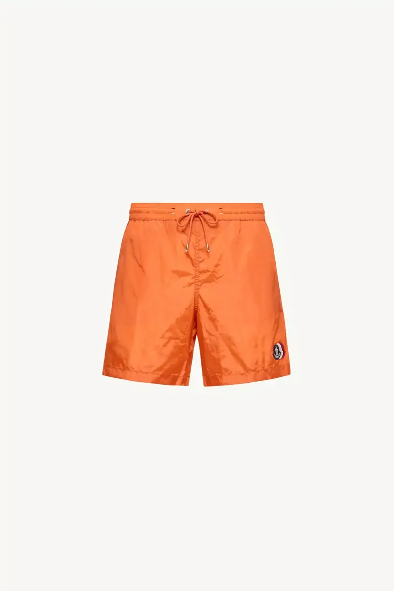 Moncler Logo Swim Shorts | Thumbnail 2 Moncler Logo Swim Shorts | Thumbnail 2