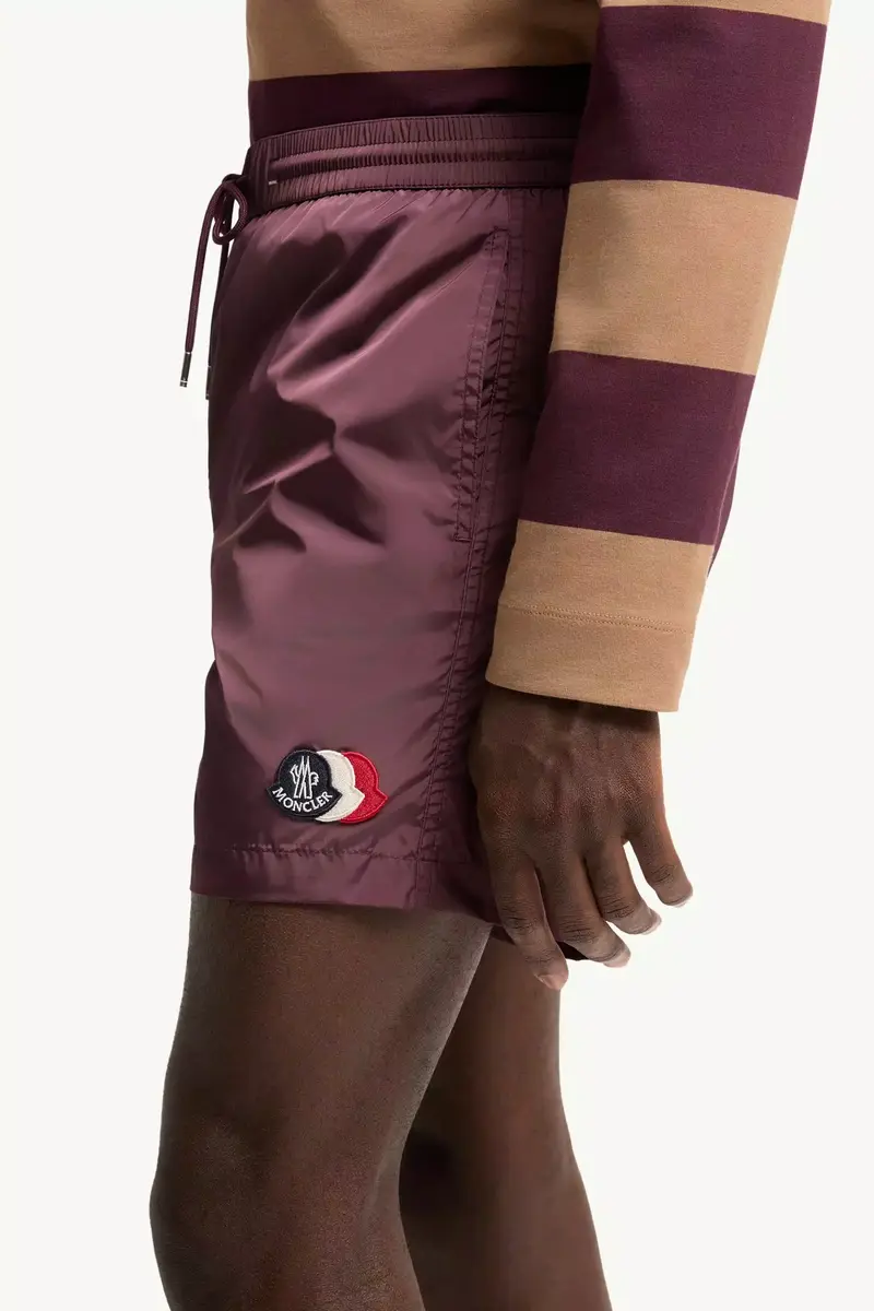 Moncler Logo Swim Shorts | Thumbnail 4