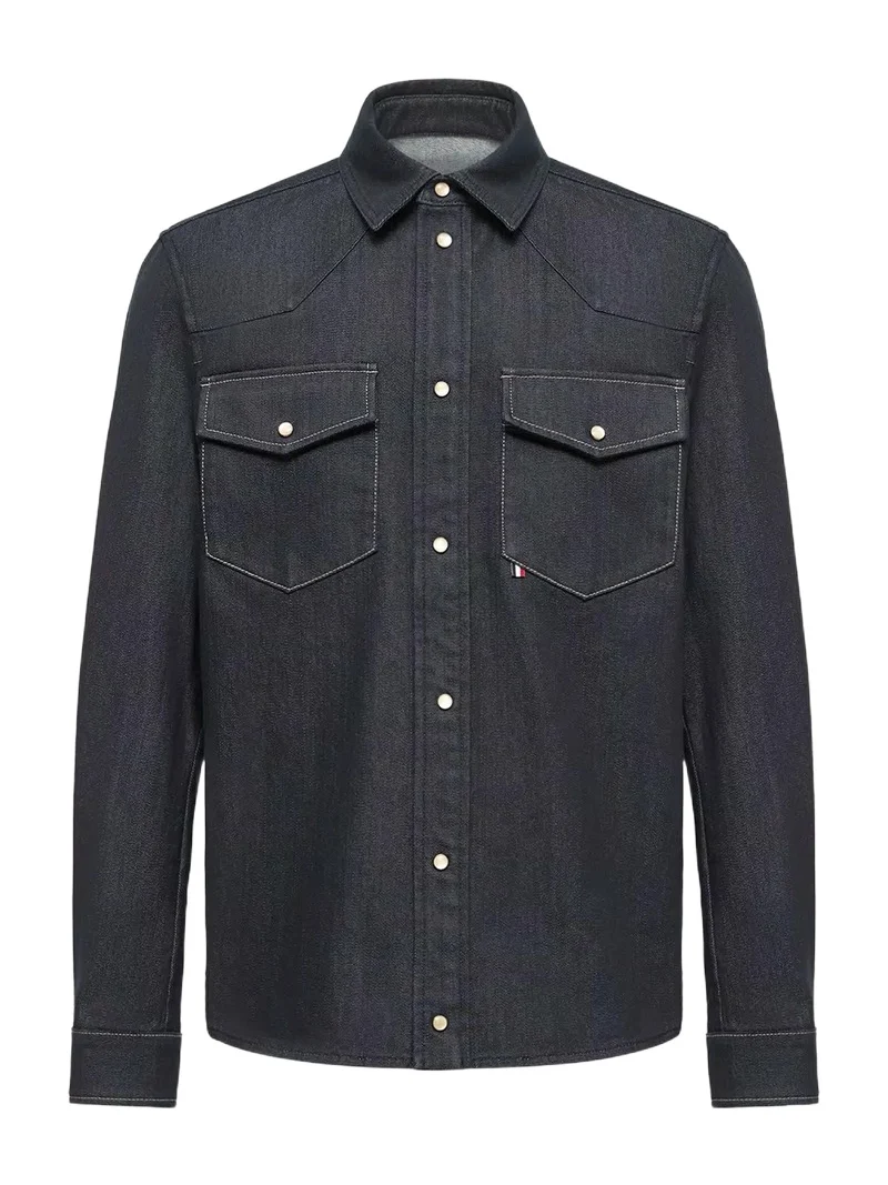 Denim Long Sleeve Shirt Jacket Denim Long Sleeve Shirt Jacket