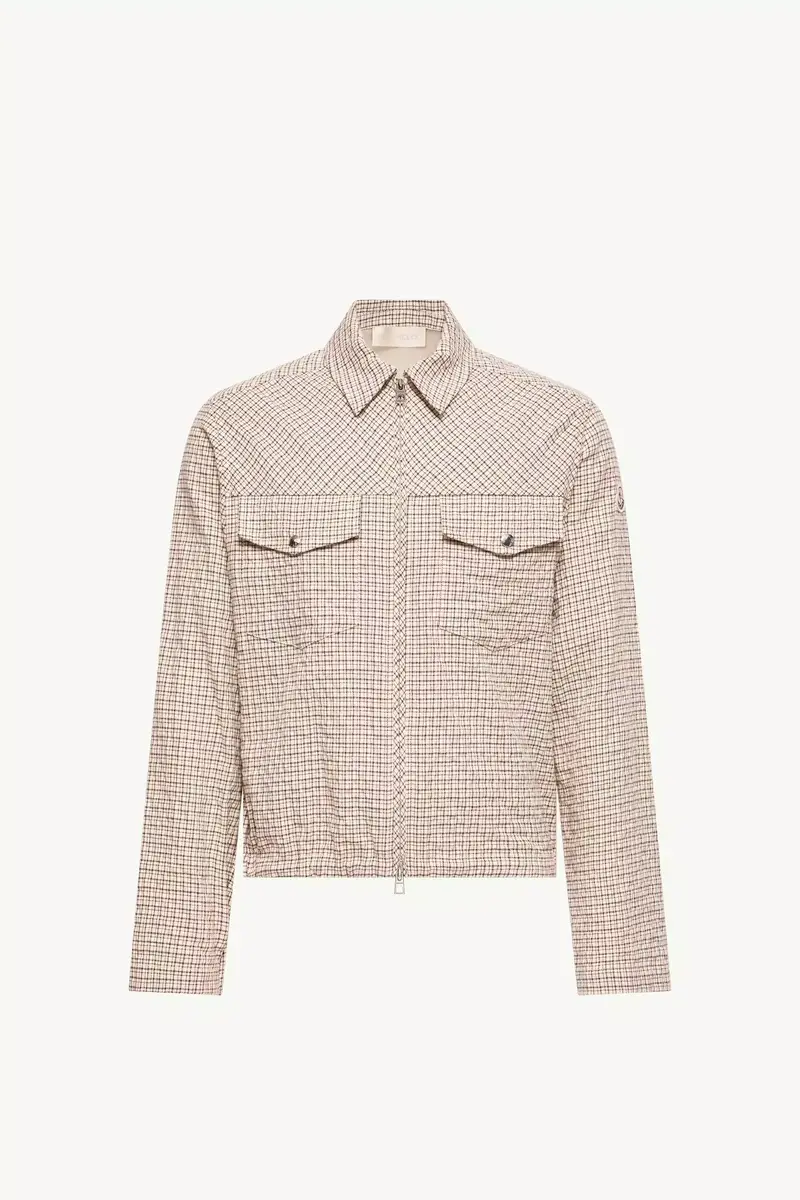 Moncler Micro Madras Flannel Shirt Jacket | Thumbnail 2 Moncler Micro Madras Flannel Shirt Jacket | Thumbnail 2