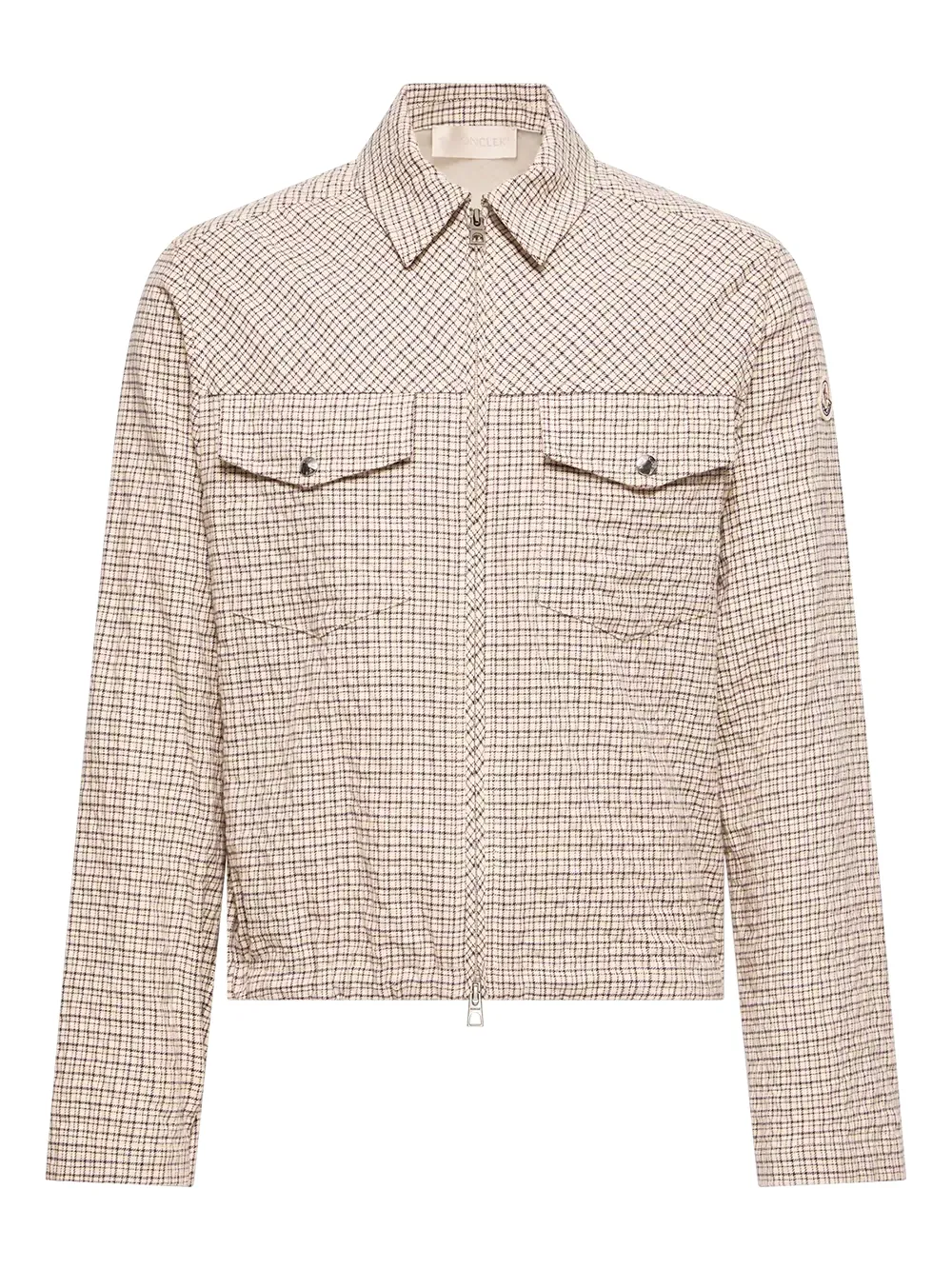 Micro Madras Flannel Shirt Jacket Micro Madras Flannel Shirt Jacket