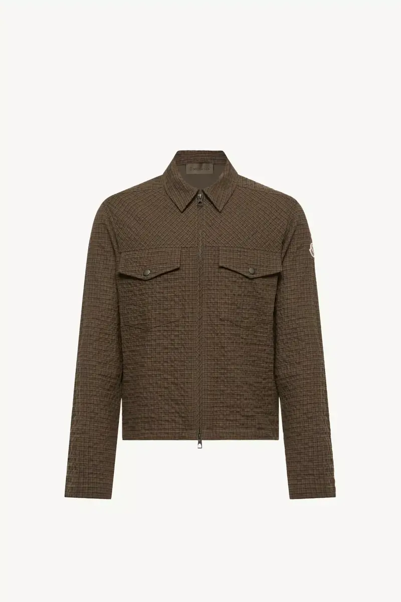 Moncler Micro Madras Flannel Shirt Jacket | Thumbnail 2 Moncler Micro Madras Flannel Shirt Jacket | Thumbnail 2
