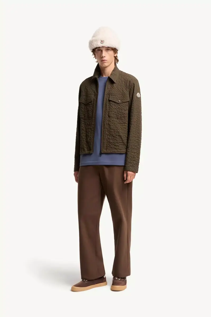 Moncler Micro Madras Flannel Shirt Jacket | Thumbnail 3 Moncler Micro Madras Flannel Shirt Jacket | Thumbnail 3