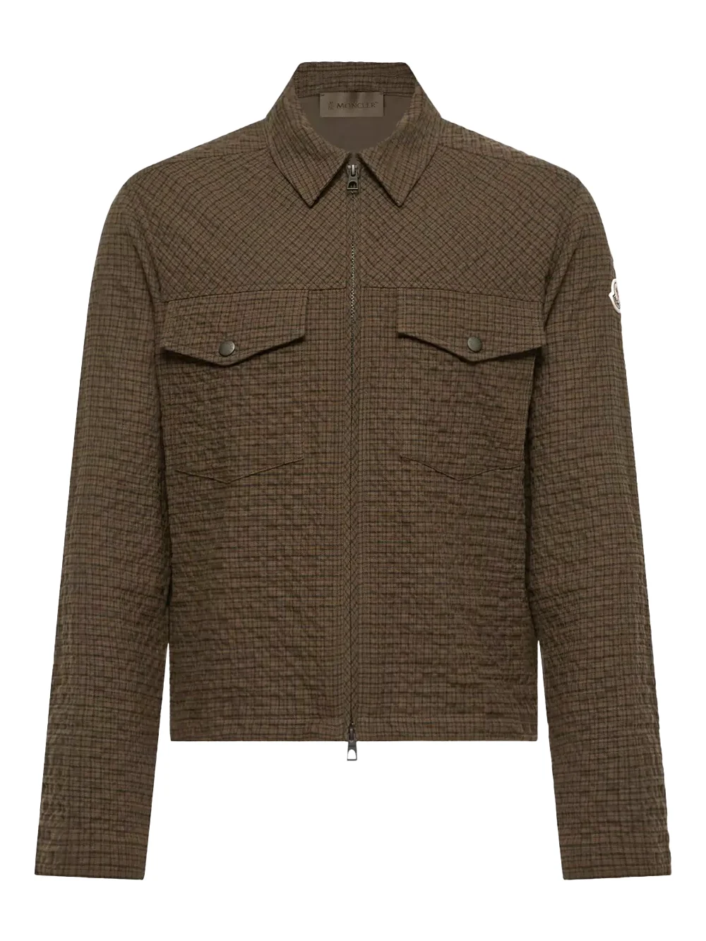 Micro Madras Flannel Shirt Jacket Micro Madras Flannel Shirt Jacket