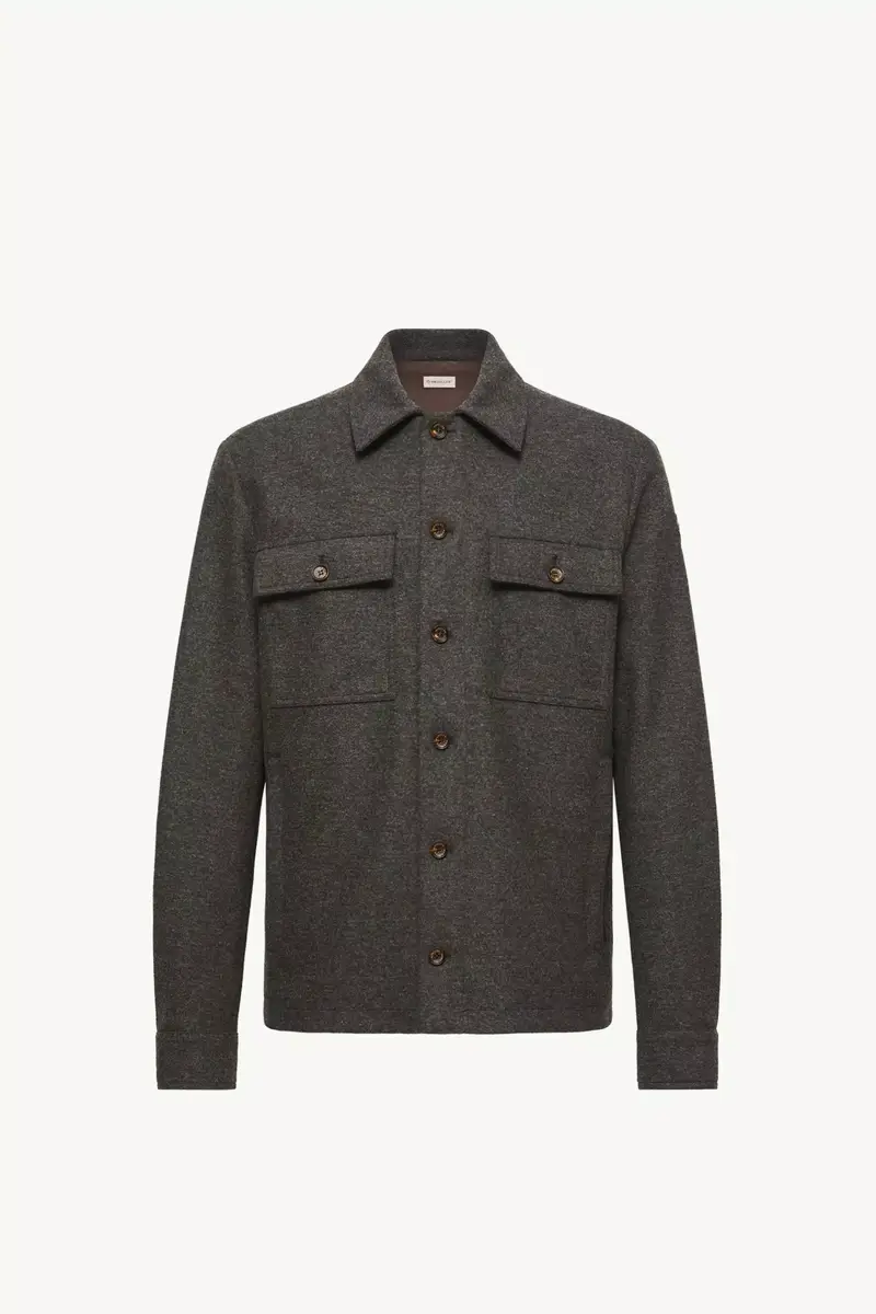 Moncler Flannel Shirt Jacket | Thumbnail 2 Moncler Flannel Shirt Jacket | Thumbnail 2