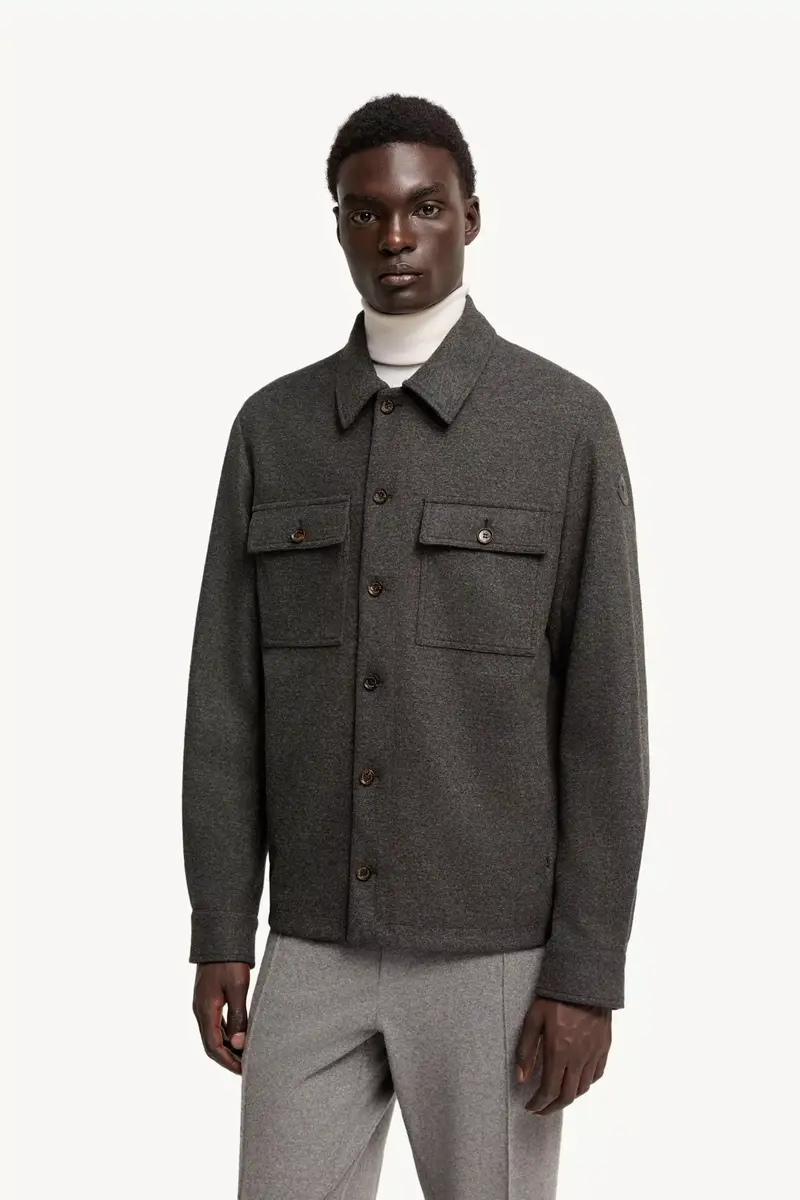 Moncler Flannel Shirt Jacket | Thumbnail 5 Moncler Flannel Shirt Jacket | Thumbnail 5