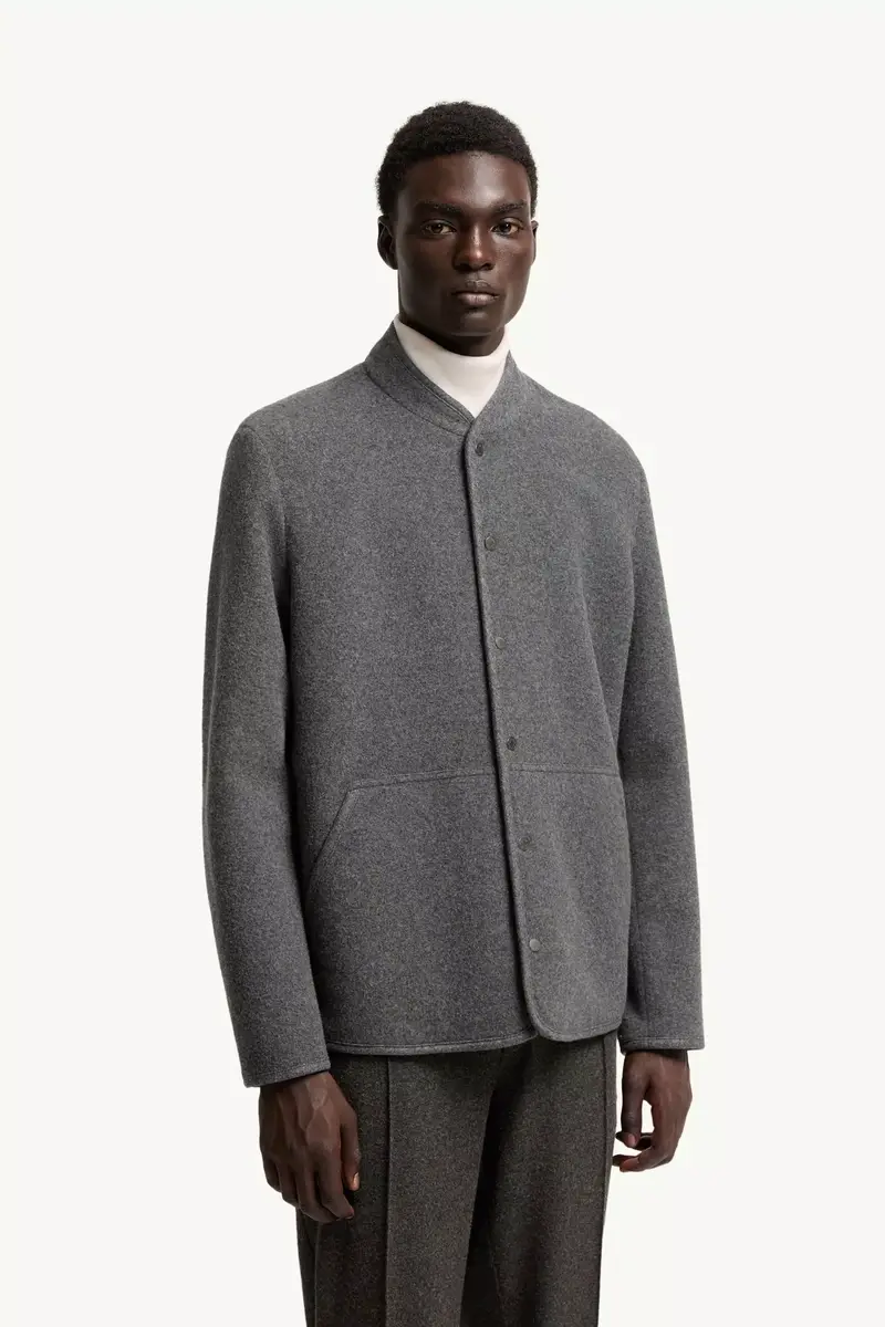Moncler Wool Shirt Jacket | Thumbnail 5 Moncler Wool Shirt Jacket | Thumbnail 5