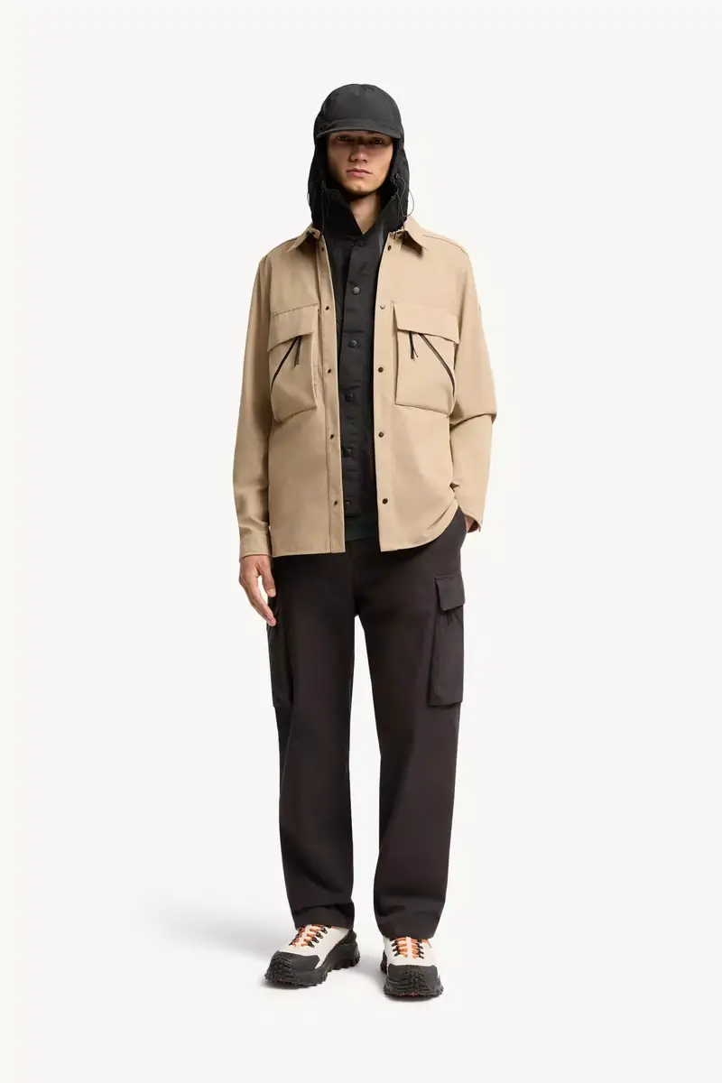 Moncler Brushed Cotton Shirt | Thumbnail 3 Moncler Brushed Cotton Shirt | Thumbnail 3