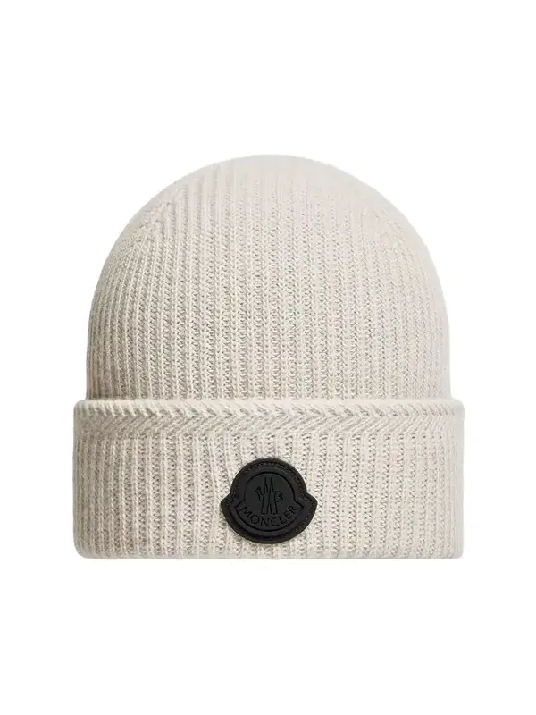 Cashmere Blend Logo Beanie Cashmere Blend Logo Beanie