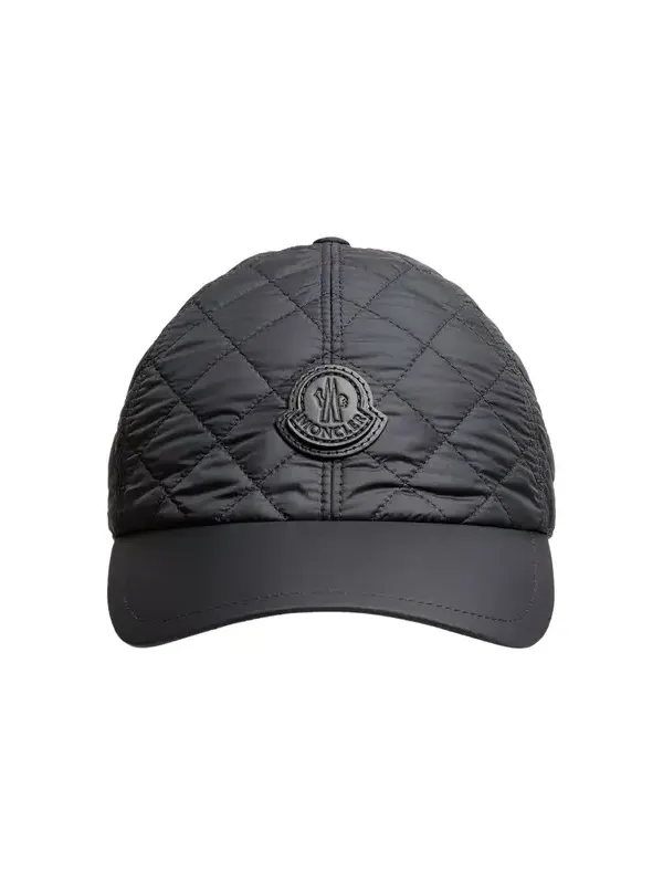 Diamond-quilted Baseball Cap Diamond-quilted Baseball Cap