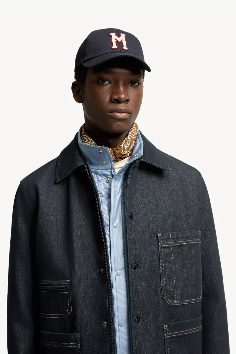 Moncler Cotton Gabardine Baseball Cap | Thumbnail 3 Moncler Cotton Gabardine Baseball Cap | Thumbnail 3