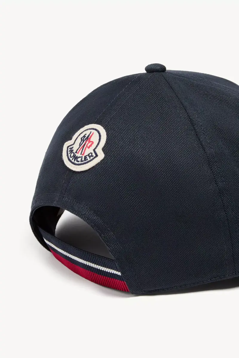 Moncler Cotton Gabardine Baseball Cap | Thumbnail 5 Moncler Cotton Gabardine Baseball Cap | Thumbnail 5