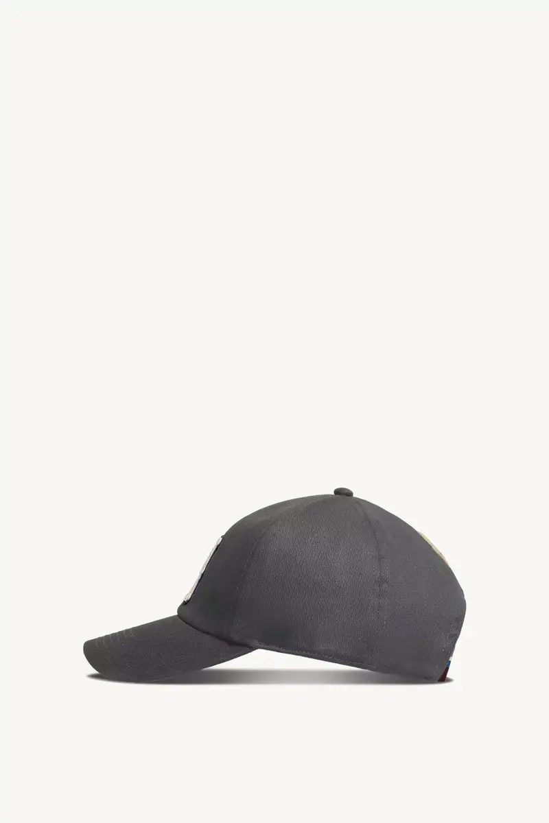 Moncler Cotton Gabardine Baseball Cap | Thumbnail 4 Moncler Cotton Gabardine Baseball Cap | Thumbnail 4