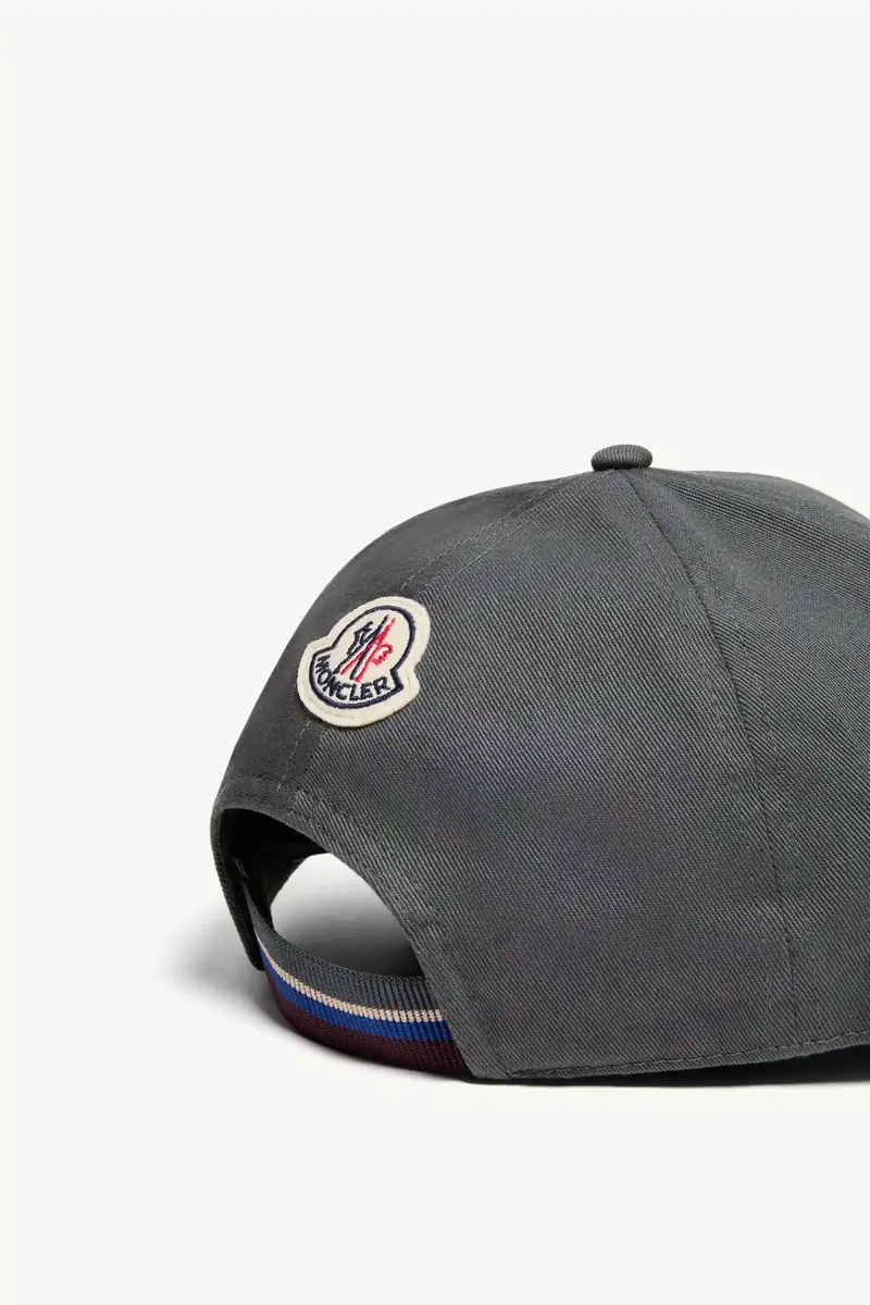 Moncler Cotton Gabardine Baseball Cap | Thumbnail 5 Moncler Cotton Gabardine Baseball Cap | Thumbnail 5