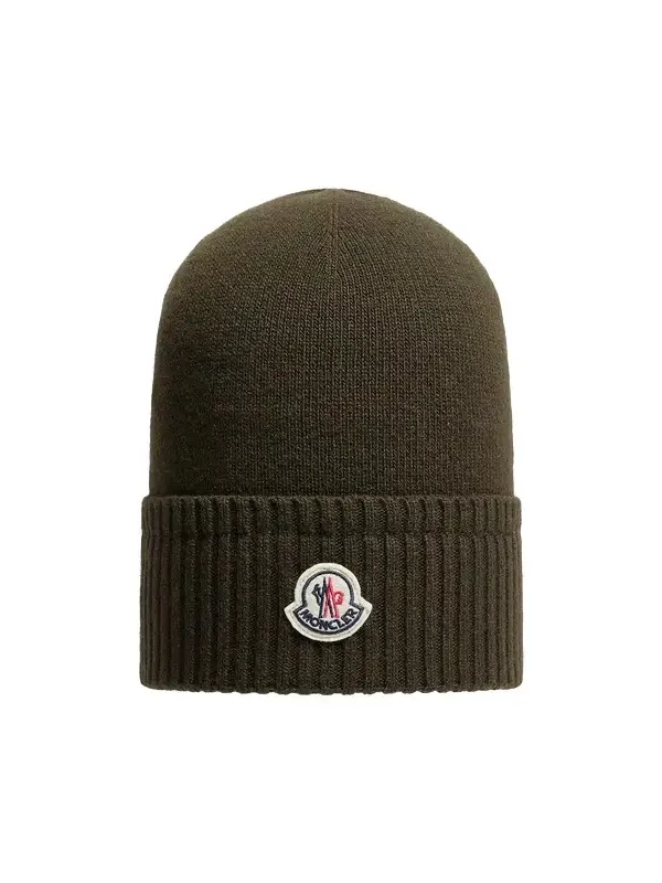 Wool & Cashmere Blend Knit Beanie