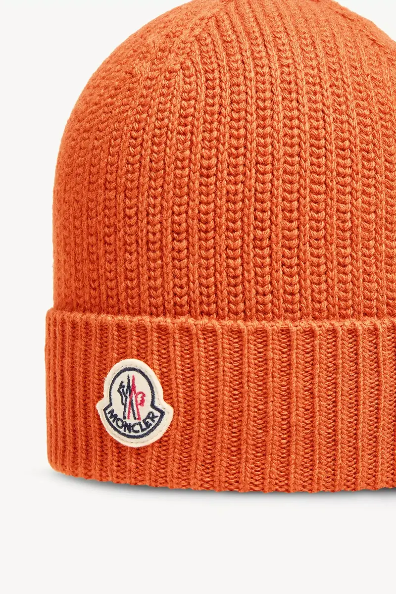 Moncler Tricot Wool Blend Beanie | Thumbnail 4 Moncler Tricot Wool Blend Beanie | Thumbnail 4