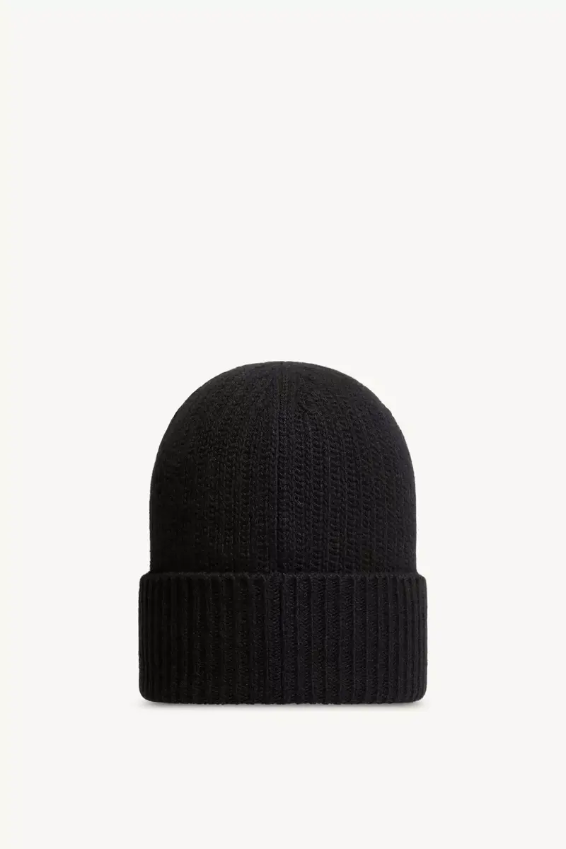 Moncler Tricot Wool Blend Beanie | Thumbnail 5 Moncler Tricot Wool Blend Beanie | Thumbnail 5
