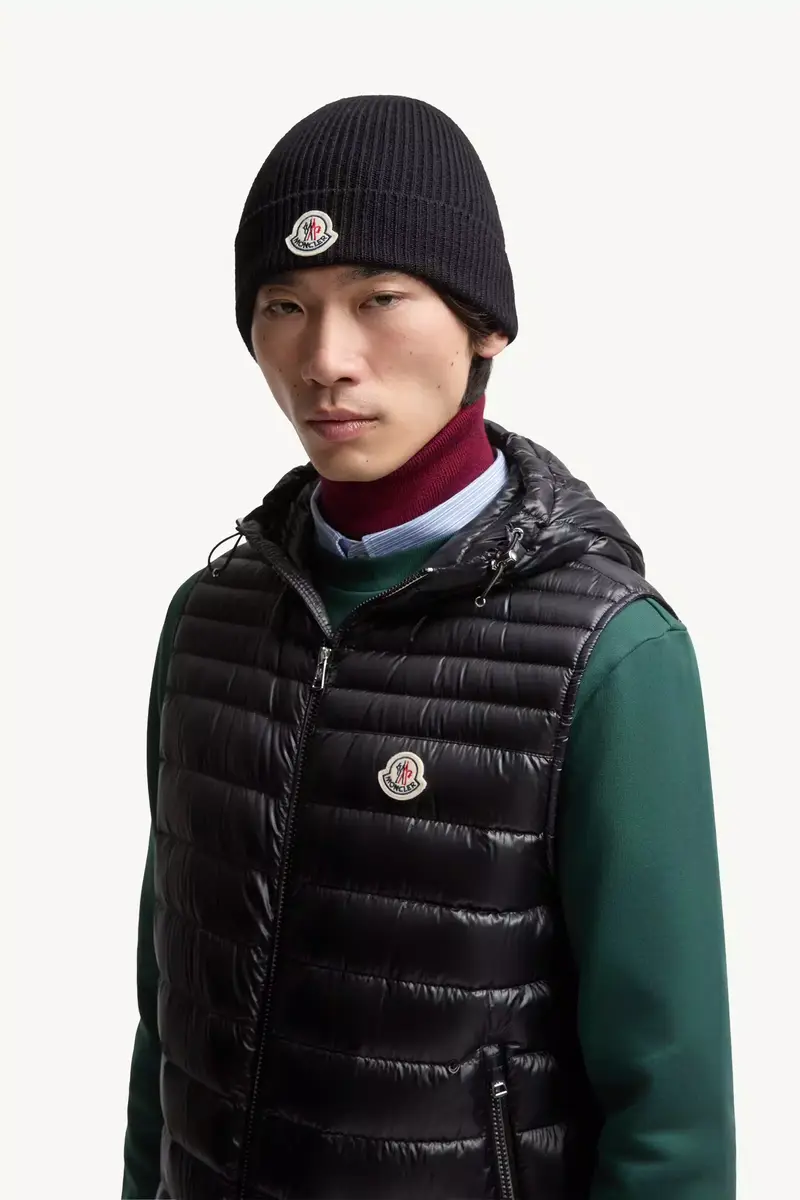 Moncler Wool Beanie | Thumbnail 3 Moncler Wool Beanie | Thumbnail 3