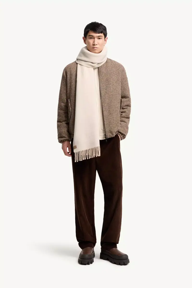 Moncler Wool & Cashmere Blend Scarf | Thumbnail 3 Moncler Wool & Cashmere Blend Scarf | Thumbnail 3