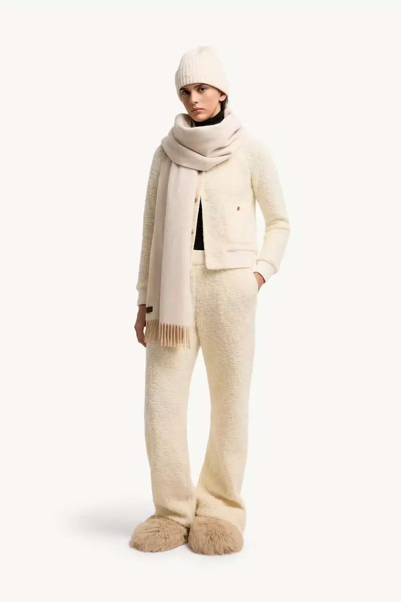 Moncler Wool & Cashmere Blend Scarf | Thumbnail 4 Moncler Wool & Cashmere Blend Scarf | Thumbnail 4