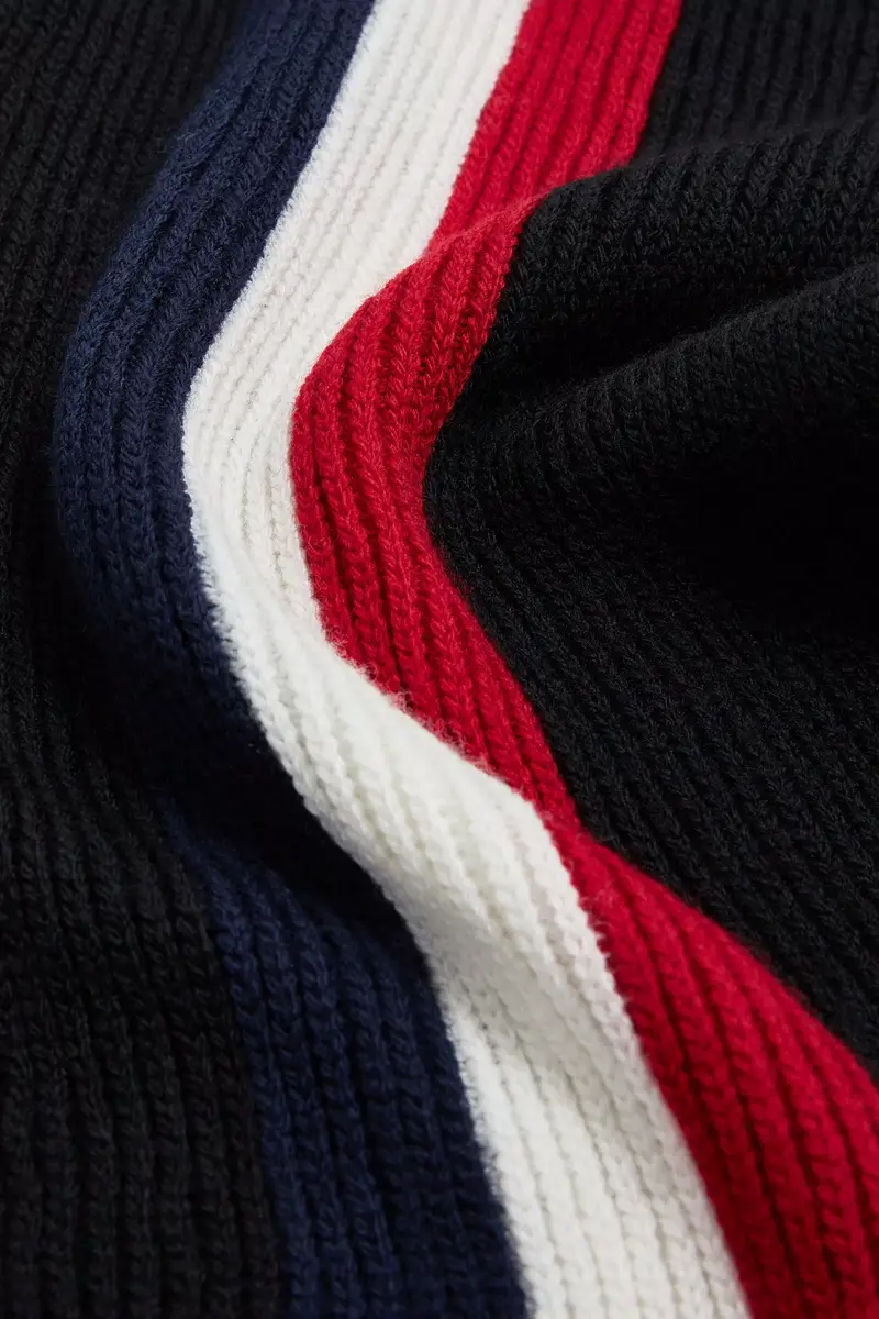 Moncler Tricolor Wool Scarf | Thumbnail 5