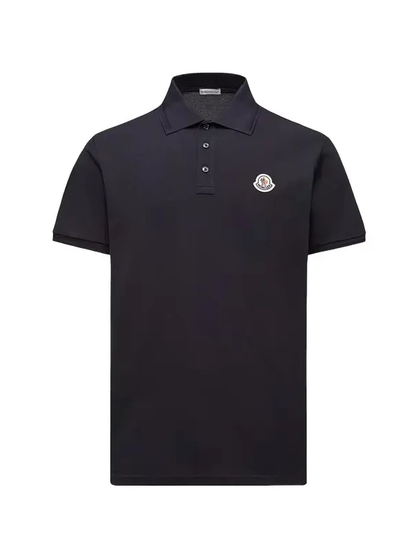 Logo Patch Cotton Piquet Polo Shirt Logo Patch Cotton Piquet Polo Shirt
