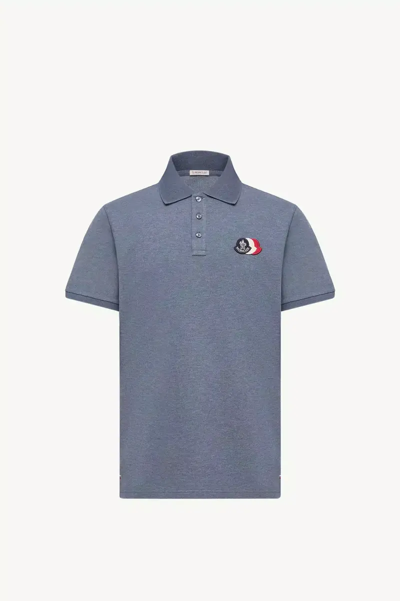 Moncler Cotton Piquet Polo Shirt | Thumbnail 2 Moncler Cotton Piquet Polo Shirt | Thumbnail 2