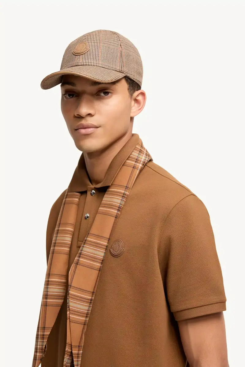Moncler Logo Patch Cotton Piquet Polo Shirt | Thumbnail 4 Moncler Logo Patch Cotton Piquet Polo Shirt | Thumbnail 4
