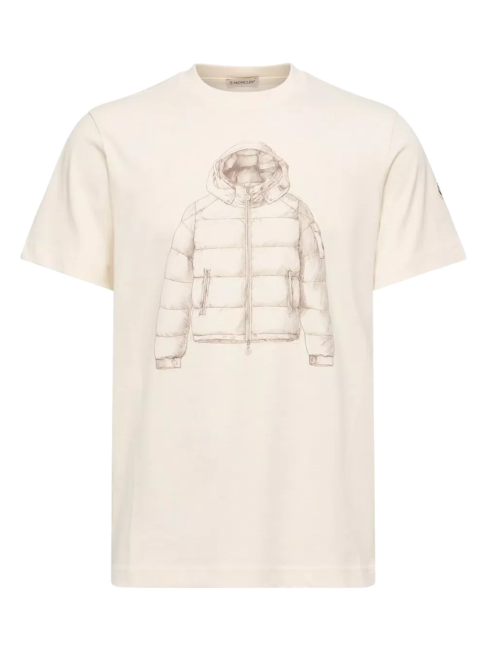 Down Jacket Print Cotton T-shirt Down Jacket Print Cotton T-shirt