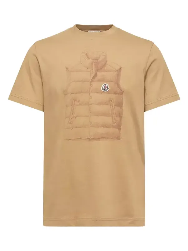 Down Jacket Print Cotton T-shirt Down Jacket Print Cotton T-shirt