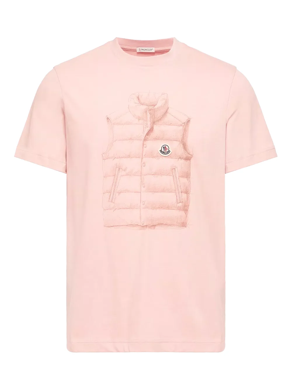 Down Jacket Print Cotton T-shirt Down Jacket Print Cotton T-shirt