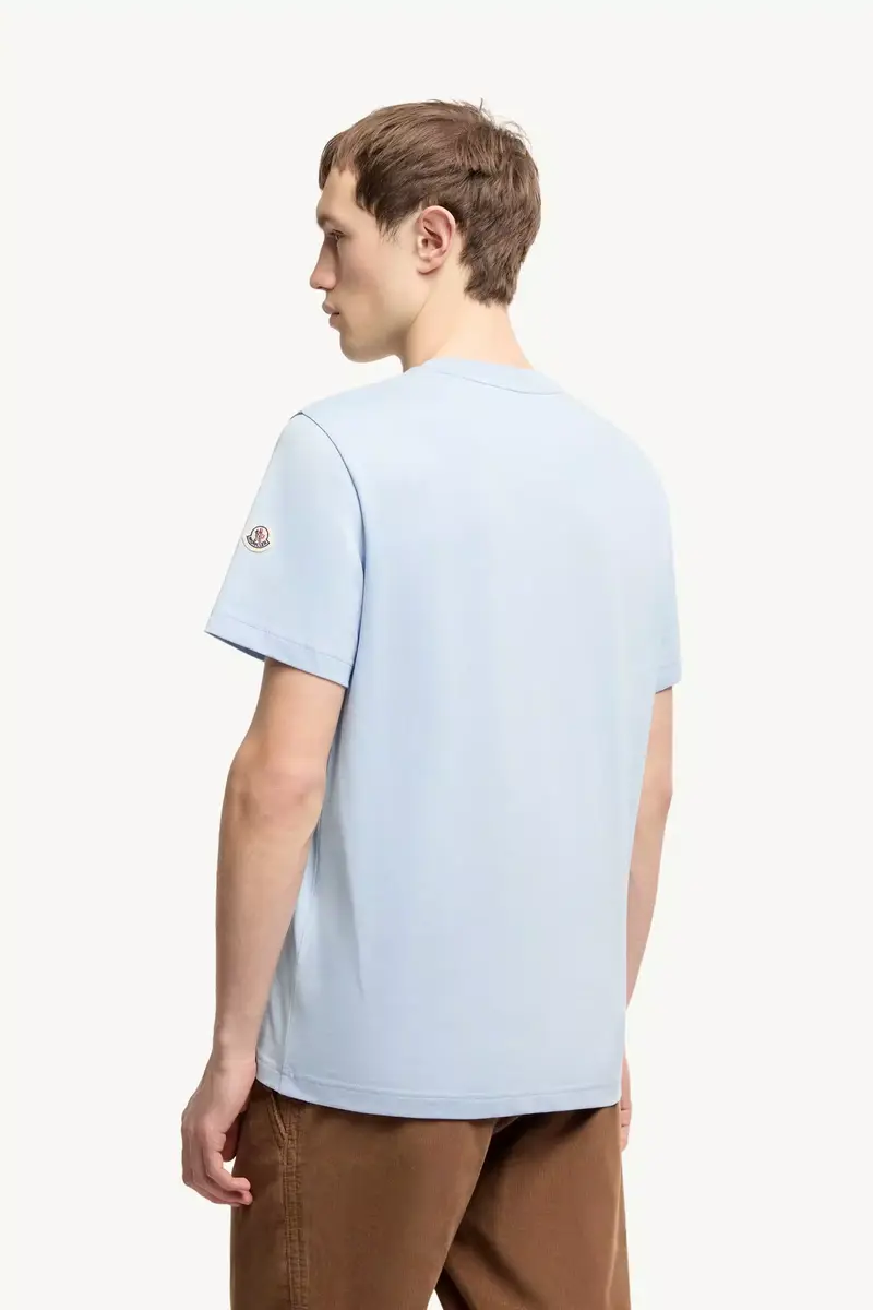 Moncler Down Jacket Print Cotton T-shirt | Thumbnail 6 Moncler Down Jacket Print Cotton T-shirt | Thumbnail 6