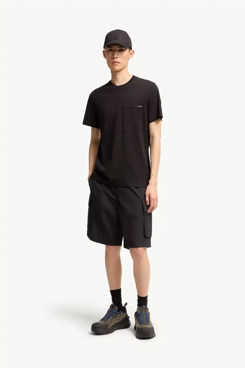 Moncler Cotton Jersey T-shirt With Chest Pocket | Thumbnail 2 Moncler Cotton Jersey T-shirt With Chest Pocket | Thumbnail 2