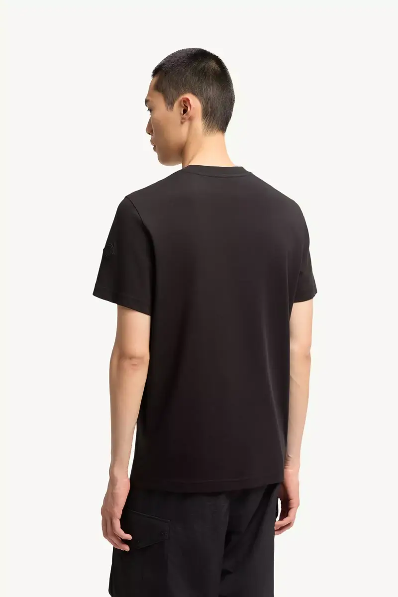 Moncler Cotton Jersey T-shirt With Chest Pocket | Thumbnail 5 Moncler Cotton Jersey T-shirt With Chest Pocket | Thumbnail 5