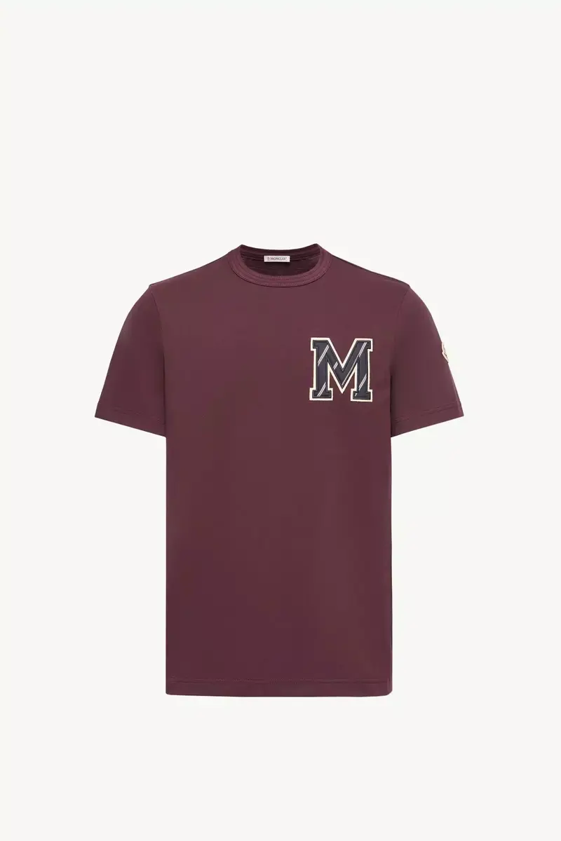 Moncler Cotton Jersey Monogram T-shirt | Thumbnail 2