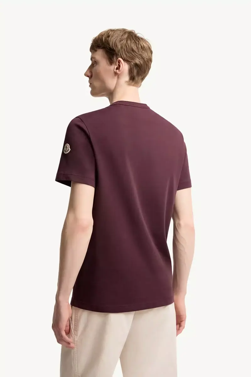 Moncler Cotton Jersey Monogram T-shirt | Thumbnail 6