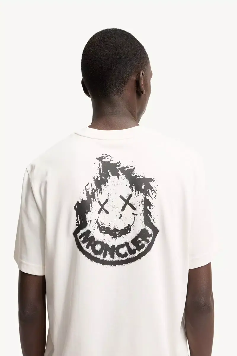 Moncler Logo Cotton T-shirt | Thumbnail 6 Moncler Logo Cotton T-shirt | Thumbnail 6