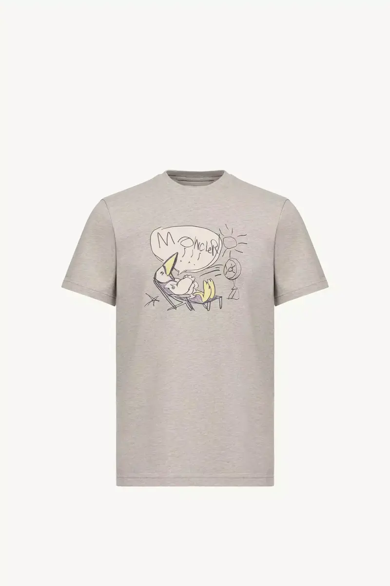 Moncler Monduck Cotton T-shirt | Thumbnail 2