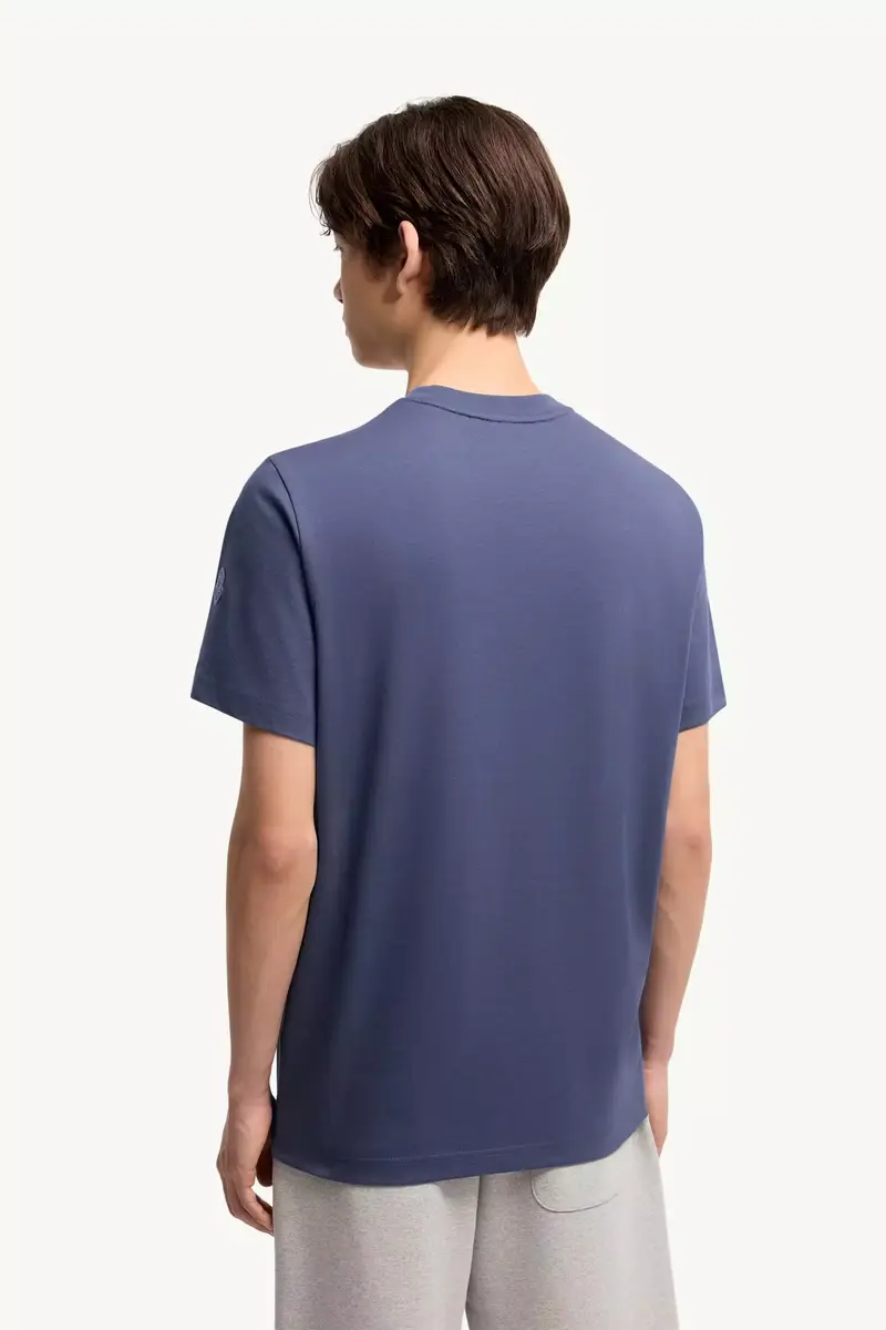 Moncler Sketch Logo Cotton T-shirt | Thumbnail 6 Moncler Sketch Logo Cotton T-shirt | Thumbnail 6