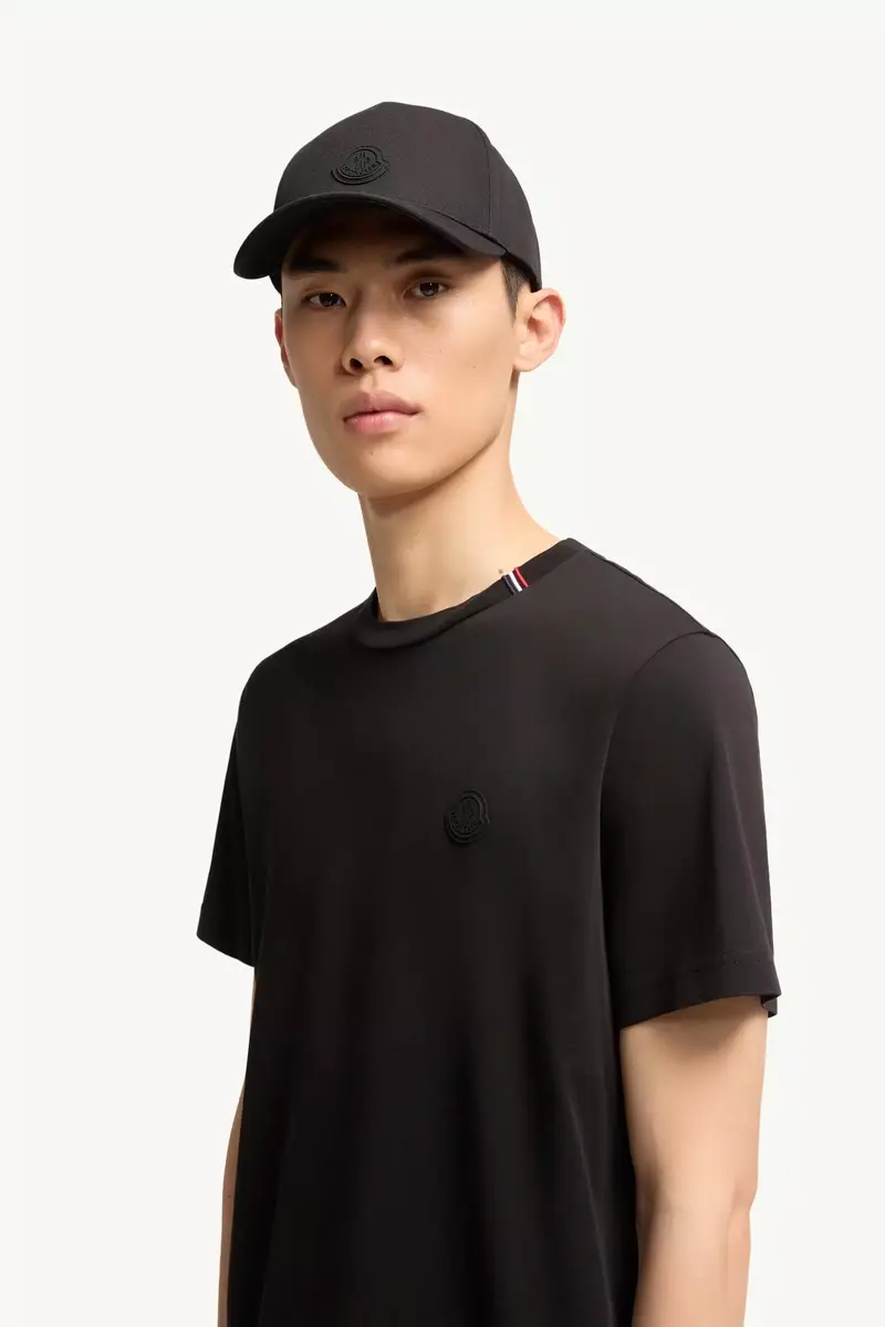 Moncler Logo Cotton T-shirt | Thumbnail 3 Moncler Logo Cotton T-shirt | Thumbnail 3