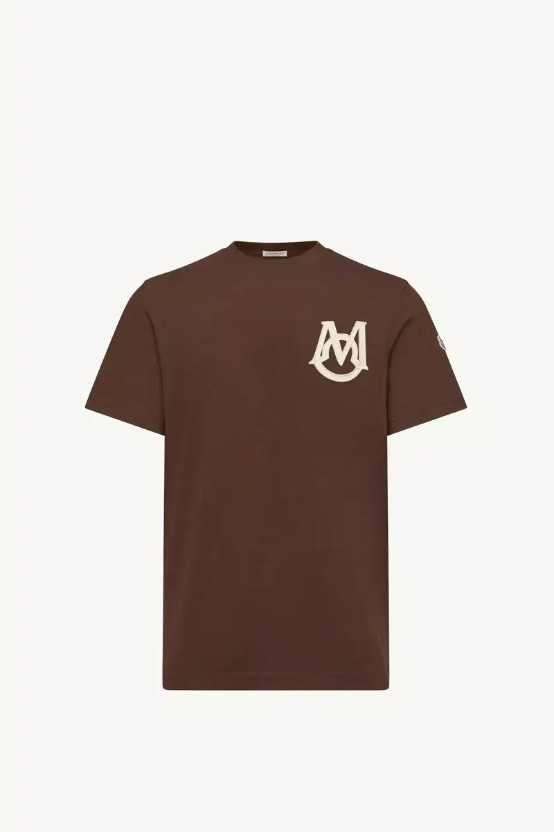 Moncler Monogram Cotton T-shirt | Thumbnail 2 Moncler Monogram Cotton T-shirt | Thumbnail 2